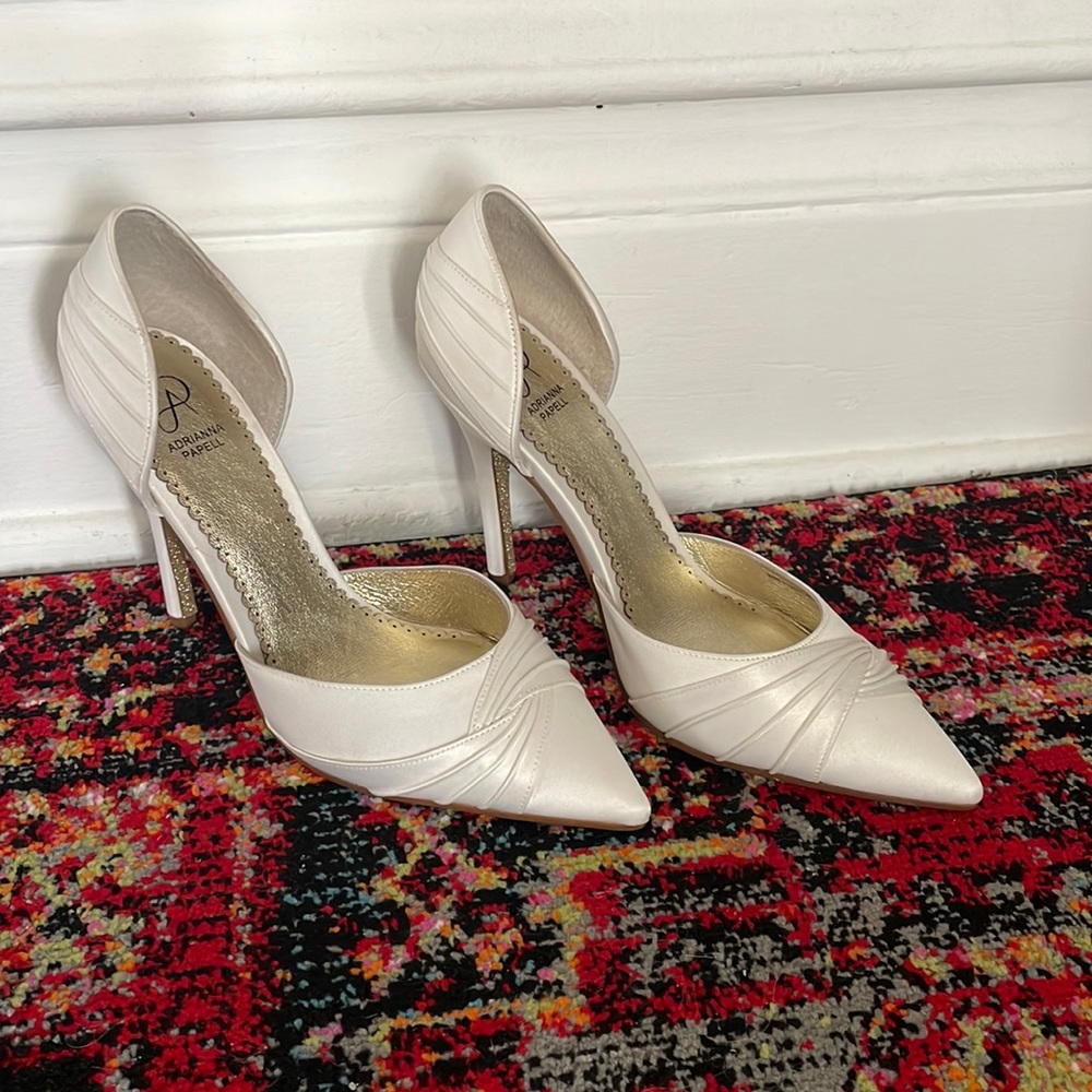 Adrianna paper white stiletto heals